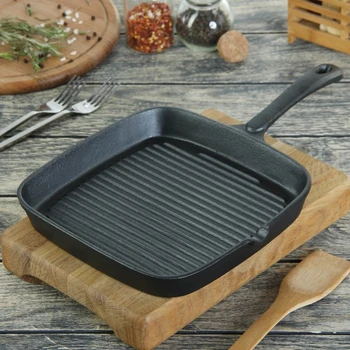 

Grill pan 23 cm "Square", with drain and handle
