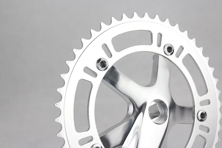Bike Chainring Single Speed Fixed Gear Road Bike Track Folding Bicycle 130 BCD Fixie  39/44/46T/48T/53T 1/2X1/8