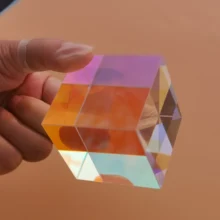 50*50*50 мм Цветовая Призма шесть яркий большой светильник куб творческие подарки оптические эксперименты для детей