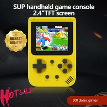 NEW 500 IN 1 Retro Video Game Console Handheld Game Portable Pocket Game Console Mini Handheld Player For Kids Player Gift