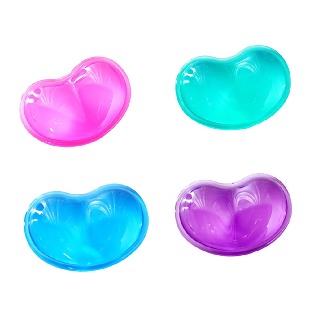 

Computer Mouse Hand Wrist Rests Support Cushion Pad Quality Wavy Comfort Gel Fashion Silicone Heart-Shaped Wrist Pad
