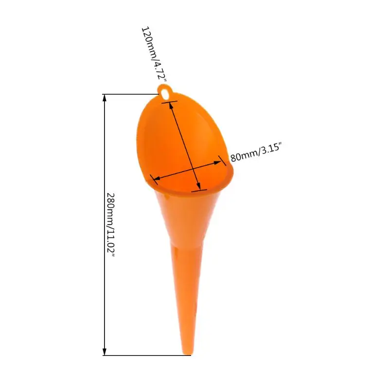 Car Refueling Multi-Function Longer Funnel Gasoline Engine Oil Additive Motorcycle Farm Machine Funnel Jy20 21 plastic filter funnel metal funnels