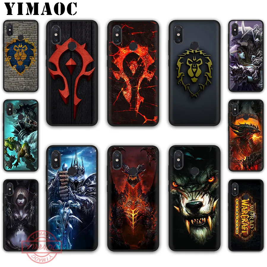 Мягкий чехол YIMAOC Wows World of Warcraft для Xiaomi Mi 10 9 8 SE 6 A1 A2 A3 Lite F1 9T Pro CC9E Max 3 | Мобильные