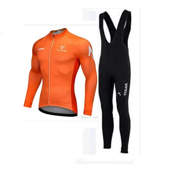 

Cycling Jersey Clothing Men's Long Sleeve Cycling Jersey Shirts Maillots Ciclismo MTB Mountain Bike Tops L184