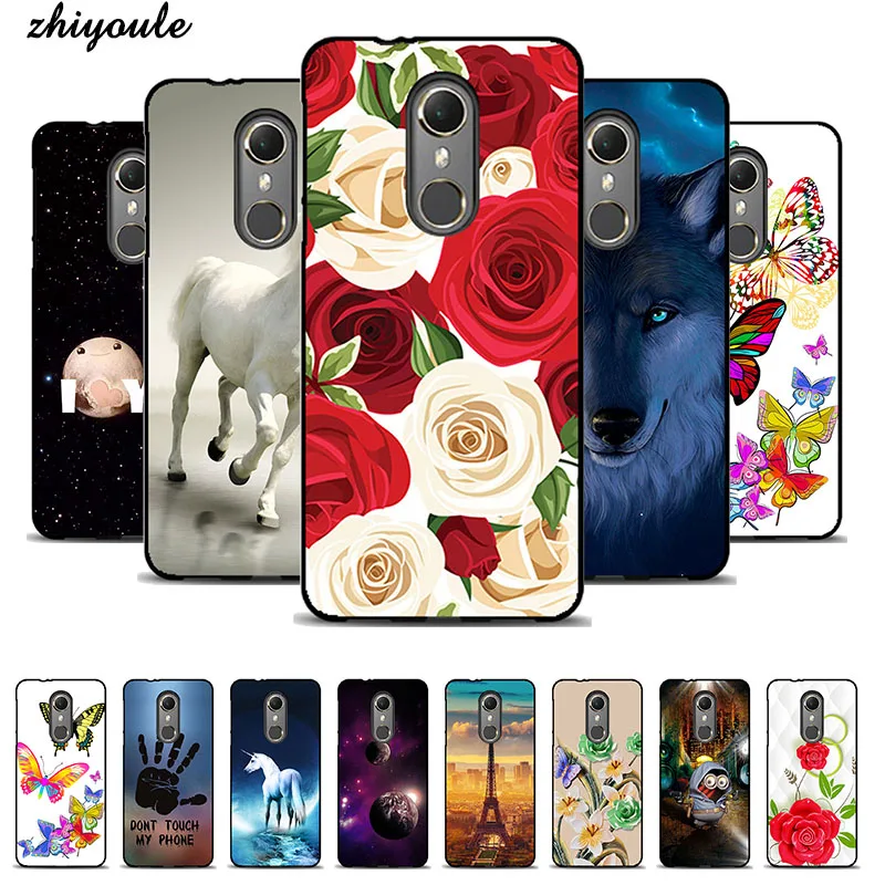 

For Vodafone Smart N9 Silicone Case Soft Cartoon Phone Case For Vodafone Smart N 9 VDF720 VDF 720 Case Cover Cute 5.5"