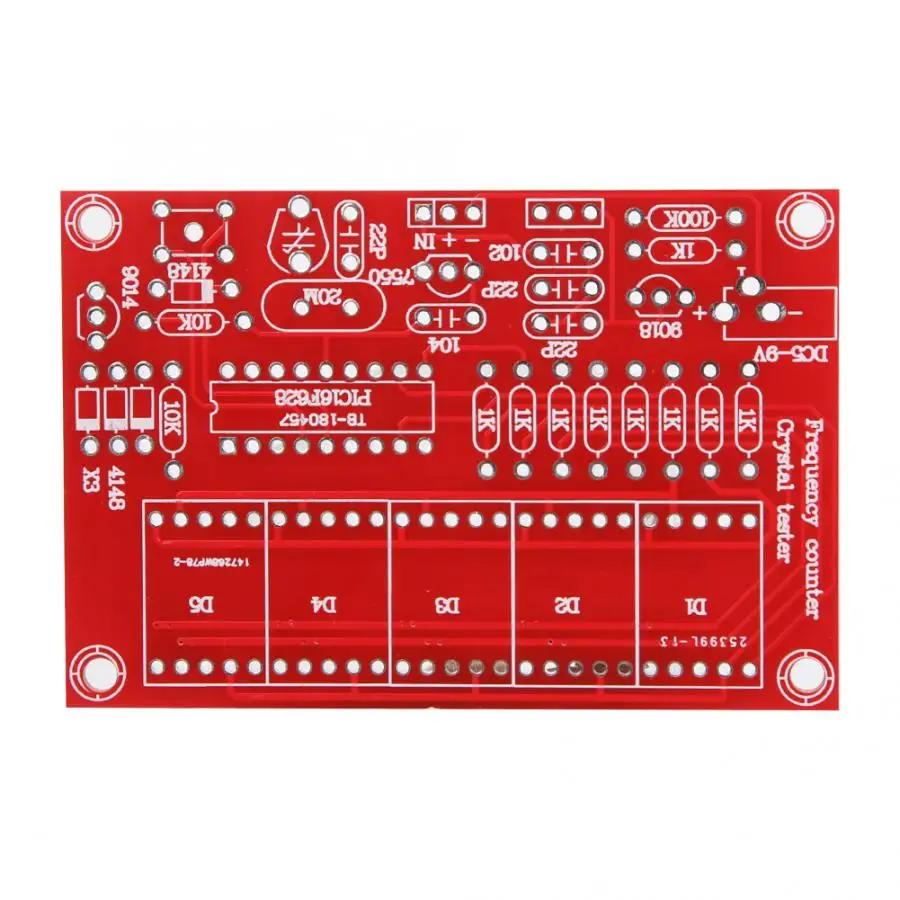 Цифровой частотный индикатор сделай сам 1 Гц 50 МГц измеритель кристаллический