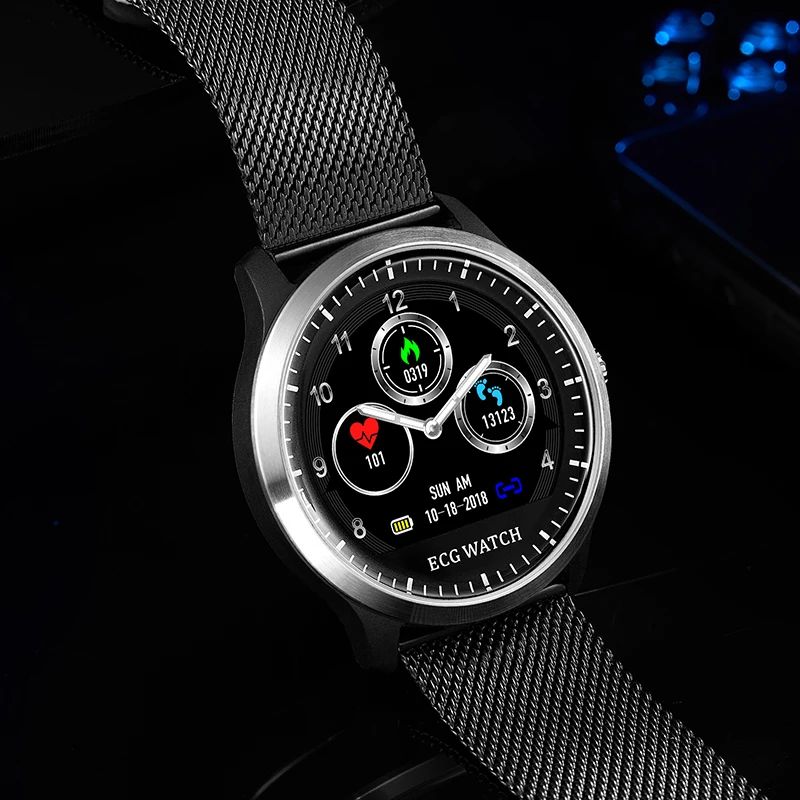 Lige Ecg Ppg Smart Watch Heart Rate Monitor Blood Pressure Smartwatch Ecg Display Sleep Fitness Tra-2