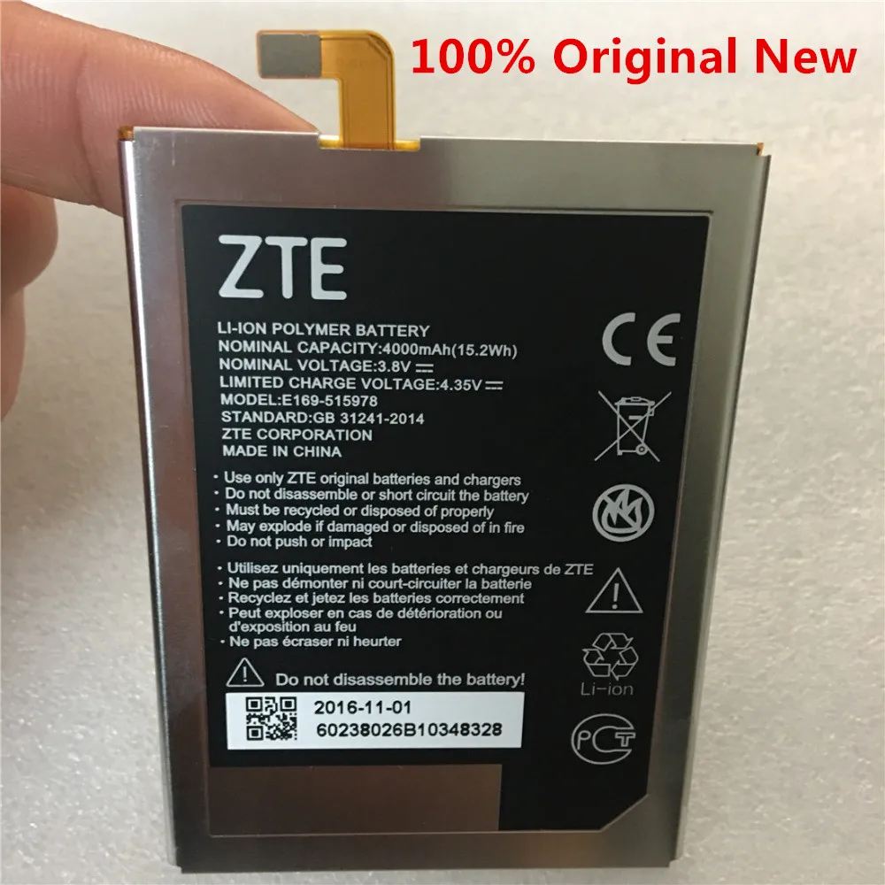 3 8 V 4000mAh E169 515978 для ZTE Q519T Blade X3 D2 A452 аккумулятор|Аккумуляторы мобильных телефонов| |
