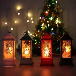 2022 Christmas Decorations Elderly Snowman Elk Lights Decoration Lights New Year Decoration LED Gift Lights Holiday Lighting