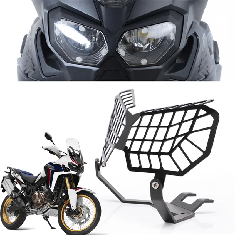 Защитная крышка для фар мотоцикла защитная Honda CRF1000L 2016 2019|Накладки и декоративные