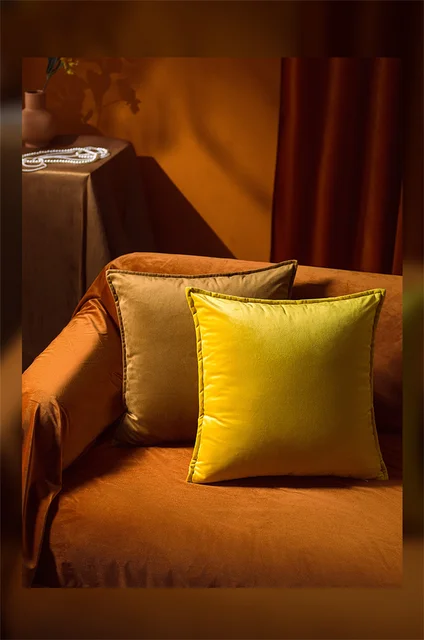 Velvet Curtains Gold NEW Crushed Velvet Cushion Covers Luxury