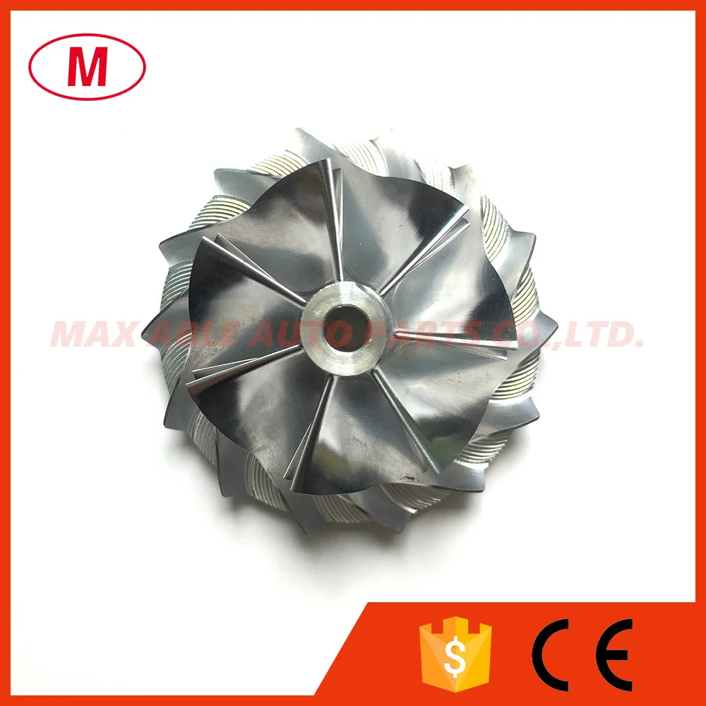 GT15-25 784363-0002B/735475-0002 38 58/52 00 мм 7 + лезвий высокопроизводительный турбо-алюминий