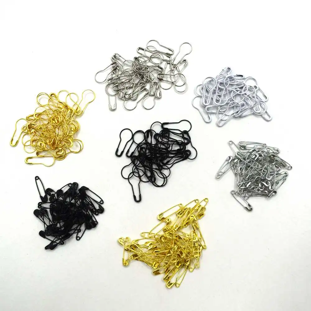 50pc Gold/Silver Safety Pins DIY Sewing Tools Accessory Metal Needles  6mm-12mm Large Safety Pin Small Brooch Apparel Accessories - Price history  & Review, AliExpress Seller - NCC Handicraft Art Store