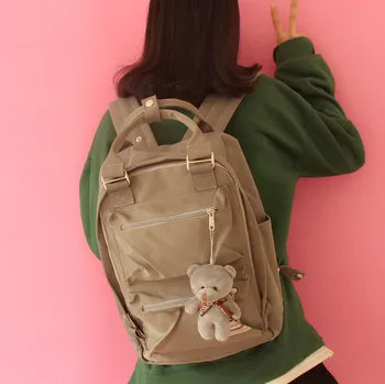 

Brand Design Oxford Backpack Female Korean Harajuku School Junior School Student Bag Waterproof Nylon Backpack Computer Bag