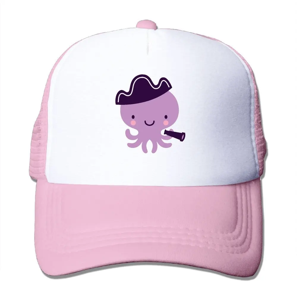 Мужские/женские милые пиратские бейсболки с осьминогом, Регулируемая Кепка в стиле хип-хоп
