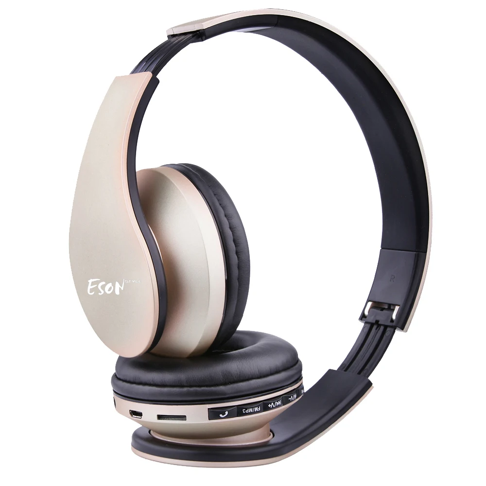 Eson стиль беспроводные Bluetooth наушники накладные стерео+ Проводные Bluetooth наушники для Iphone