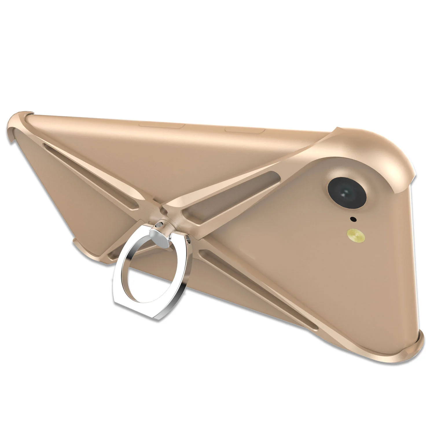 Разборка легкость анти-капля металлический каркас чехол для телефона кольцо Пряжка Кронштейн крутой креативный персональный корпус для iPhone 7 Plus