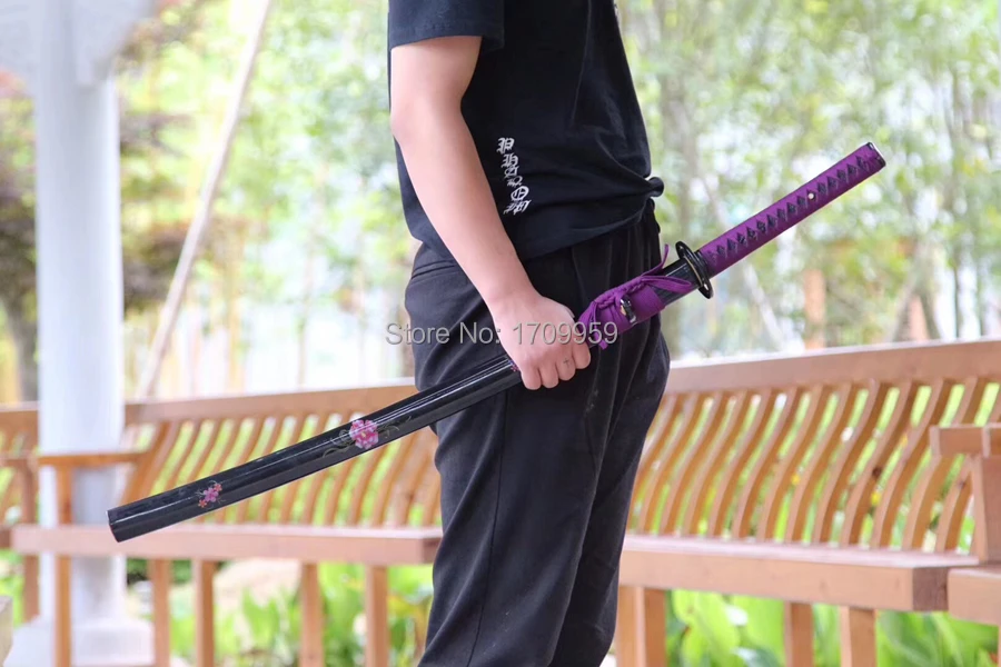 Hand-Forging Clay Tempered T10 Steel Japanese Samurai Sword Katana Full Tang/Sharp Handmade Battle Knife