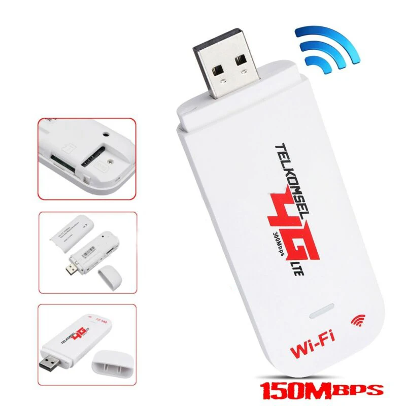 Белый 4G маршрутизатор LTE wifi беспроводной USB ключ широкополосный модем аксессуары для устройств
