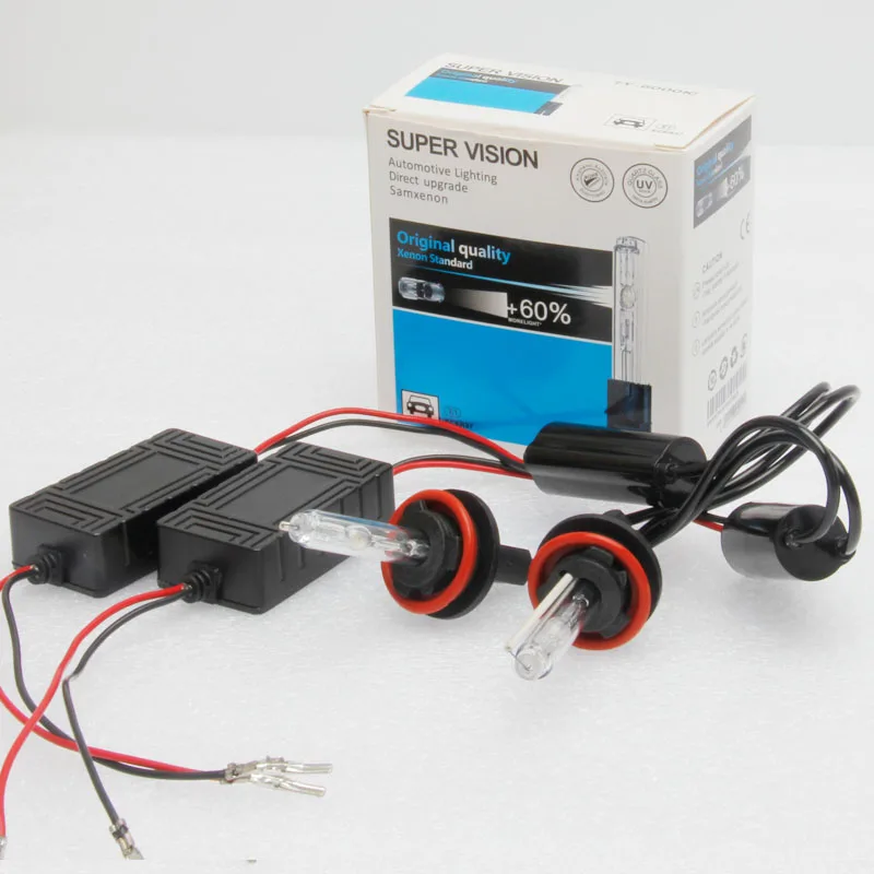 

Все в 1 дизайн plug and play 55 Вт H7 переменного тока 12V 6000K ксенона H11 H1 9012 9006 9005 авто Hid светильник