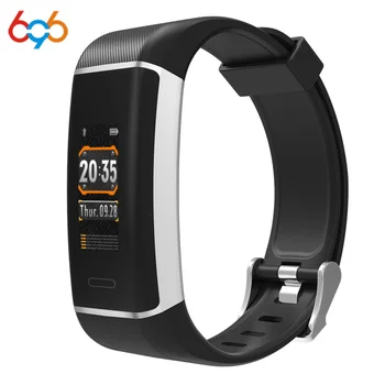 

696 W7 smart bracelet Man heart rate smart wristband fitness tracker Sport Smart band Support Android and iPhone