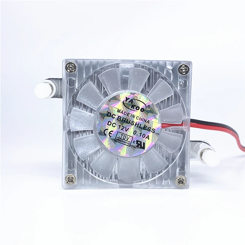 placa gráfica com dissipador de calor cooler de 2 pinos dc12v 0.1a 55mm
