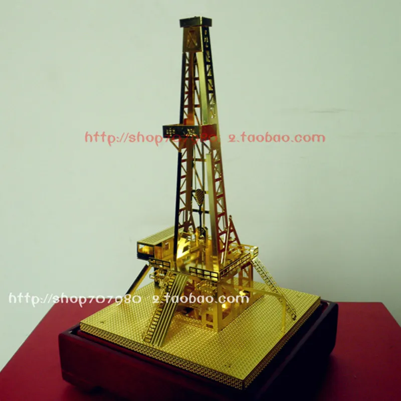 Статическая модель платформы derrick для модели нефтепромысловых