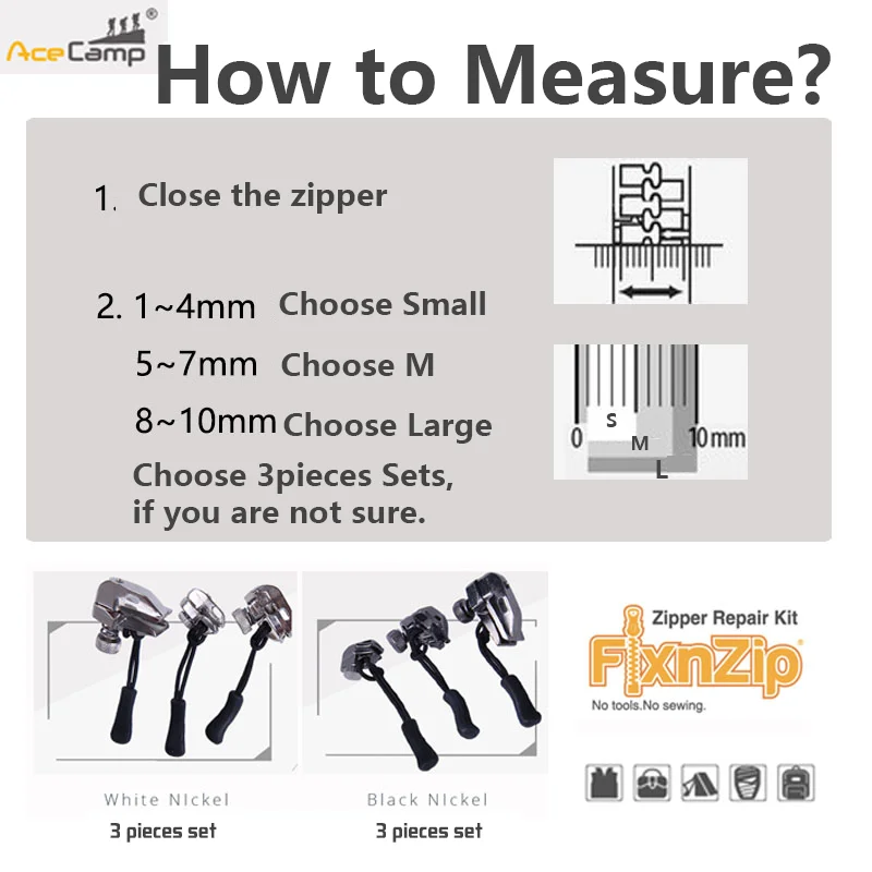 Munkees - Fix n Zip - Zipper Repair