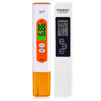 

TDS Tester Digital and PH Meter Digital Kit for Drinking Water Hydroponic Aquarium Laboratory