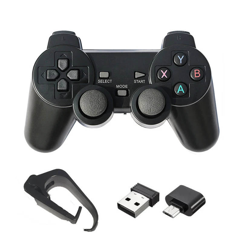 Беспроводной геймпад 2 4 ГГц для PS3/ПК/Android/ТВ приставки игровой контроллер