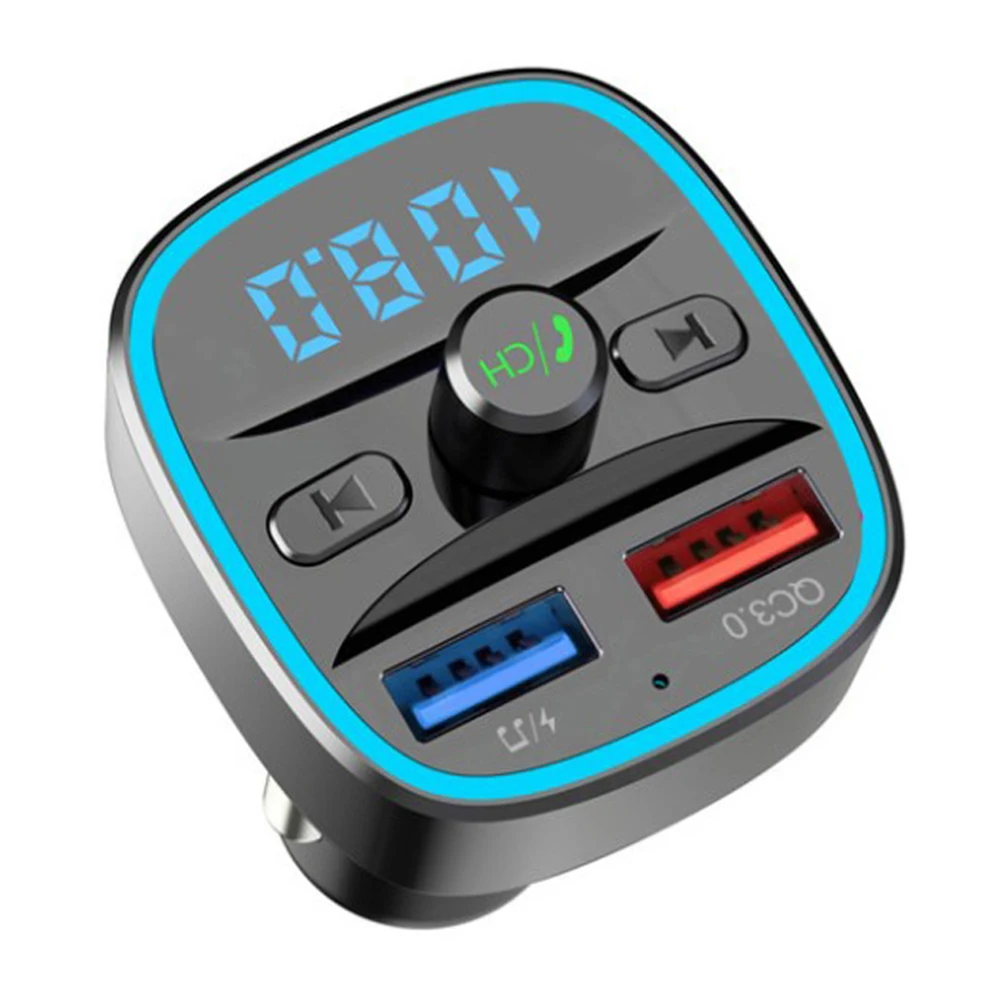 Car MP3 Player Bluetooth Handsfree USB Charger FM Transmitter Radio Adaptor Automobile carros Interior New Hot Accessories