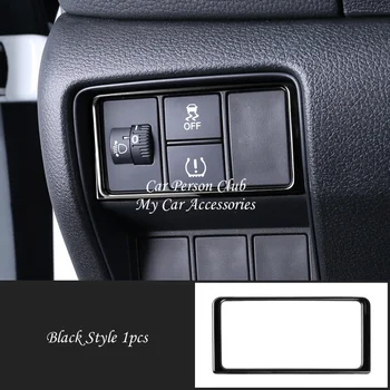 

For Honda CR-V CRV 2017-2020 Interior Moulding Left Lamp Control Switch Button Cover Storage box Trims Stainless Car Accessories