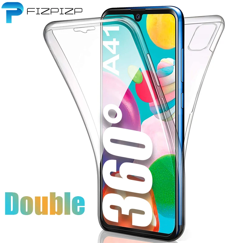 Чехол 360 градусов для Samsung Galaxy S20 Ultra S10e S10 S8 S9 Plus Note 10 Lite A51 A71 A01 A41 A30 A50 A10 мягкий