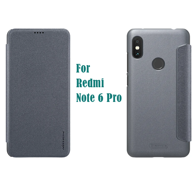 Для Xiaomi Redmi Note 7 8 5A 7S чехол Note7 6 8 Pro Флип кожаный чехол Nillkin Sparkle Series PU флип-чехол для Redmi Y1 Lite сумки