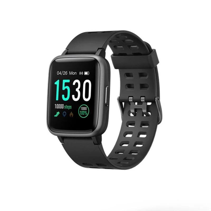 

Bluetooth Id205 Hd Contact Screen Smart Watch Wearable Tracker Heart Rate Sports Waterproof 1.3 Inch For Android Ios Smart Watch