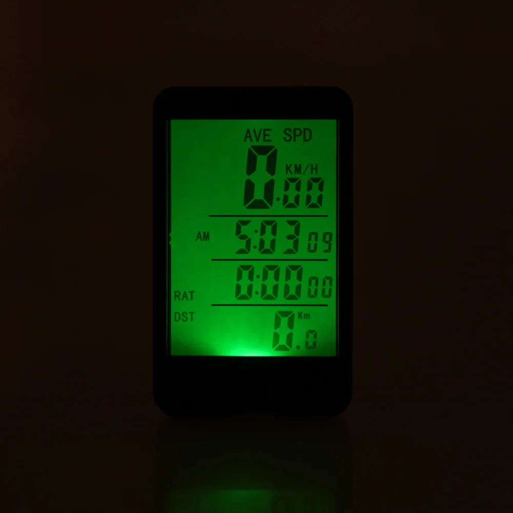 

Multifunction Wireless Bicycle Computer Bike Odometer Speedometer Touch Button LCD Backlight Backlit Cycling Accessories