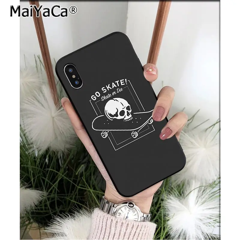 Skateboard Skull Skeleton