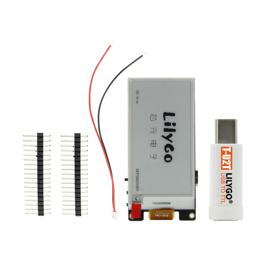 

T5-2.66 inch E-paper compatible with T-U2T USB To TTL automatic downloader AvadaTech