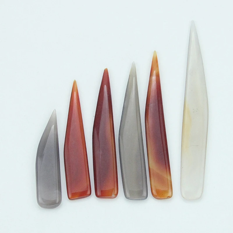 Leather Tools Leather Craft Tool Kit Leather Craft Tools Leather Craft Tool Natural Agate To Rub Leather Edge For Scoring Folding Creasing Paper Leathercrafts DIY Handmade