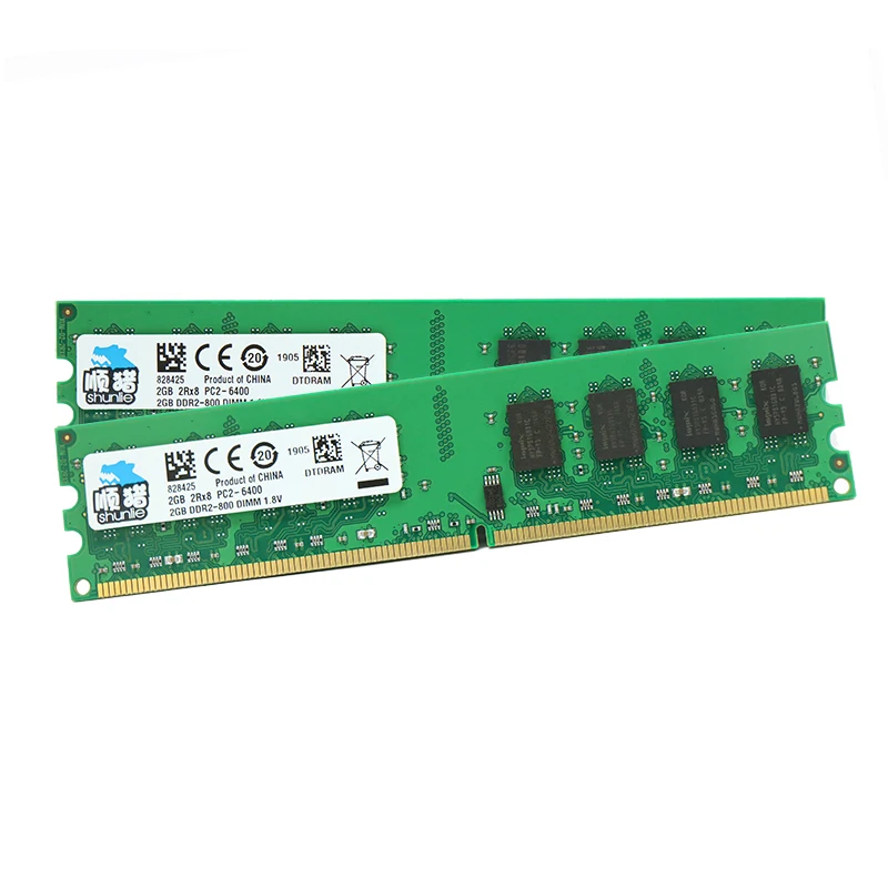 New 4GB Memory RAM DDR2 800MHZ PC2-6400 240 Pin Desktop DIMM AMD Motherboard DT