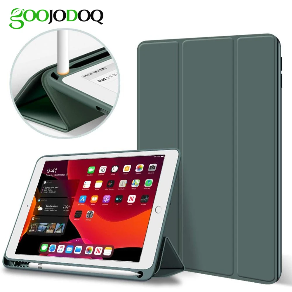 For Ipad Air 3 Case 2019 With Pencil Holder For Ipad Pro 10 5 Case Cover Pu Leather Funda Coque For Ipad Air 3 10 5 2019 Case For Ipad Tablet Sleevetablet Cover Aliexpress
