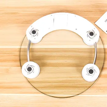 

180Kg 5mm/4mm Household Digital Electronic Weighing Body Weight Round Fitness Glass Scale Hot Selling Market Trend
