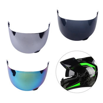 

New Motorcycle Helmet Lens Full Face Wind Shield Anti-glare Sun Visor Lens Accessories Fit For AGV K3SV K5