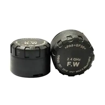 

Motorcycle Bluetooth Tire Pressure Monitoring System For IOS Android TPMS Mobile Phone APP Detection 2 External Sensors