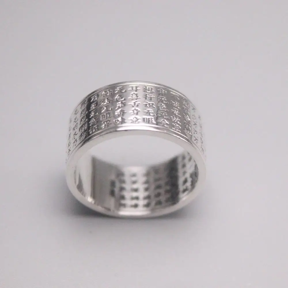 

Genuine/Original Silver 999 Fine Silver Ring For Male Domineering Personality for Man Sutra Ring Best Gift