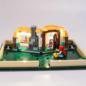 

LED Building Block USB Light Accessory Kit for Pop-up Book 21315 (Only LED Light, No Block Kit) With English Instructions