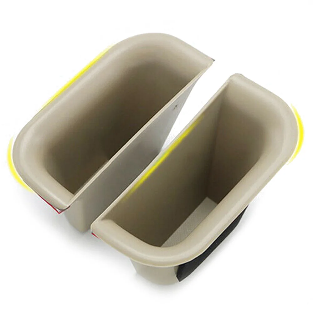 4 шт./лот ABS Пластик хранения автомобиля Коробки для Toyota Land Cruiser Prado FJ120 2003 2003 2005 2006 2007 2008 2009 черный/бежевый