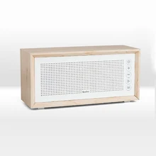 V5.0 Ретро Беспроводная колонка с поддержкой TF/USB/AUX/FM OneDer V2 Деревянный беспроводной динамик
