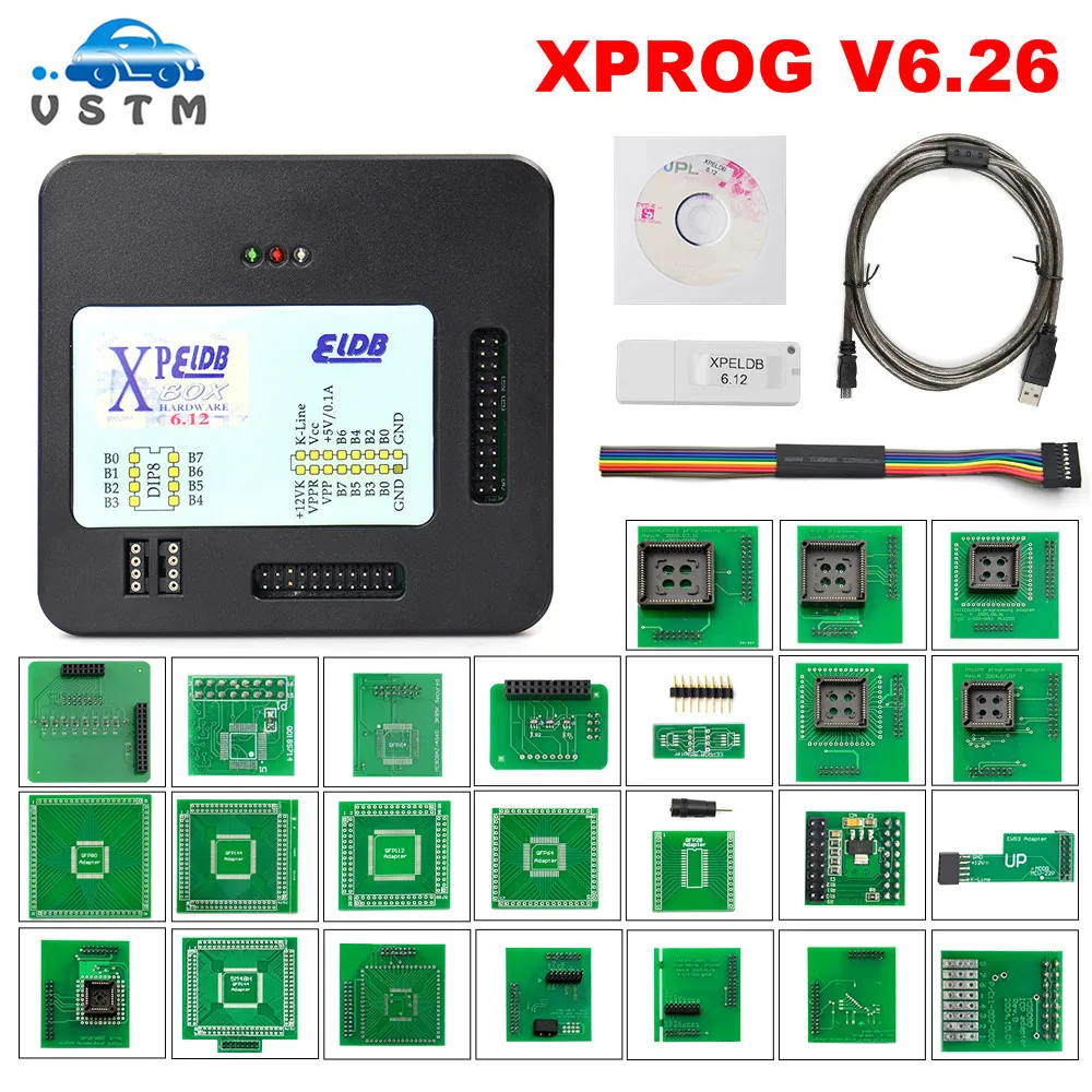 Новое поступление XPROG M V.26 V6.17 V6.12 X Prog коробка V5.55 Авто ЭБУ чип Тюнинг программист