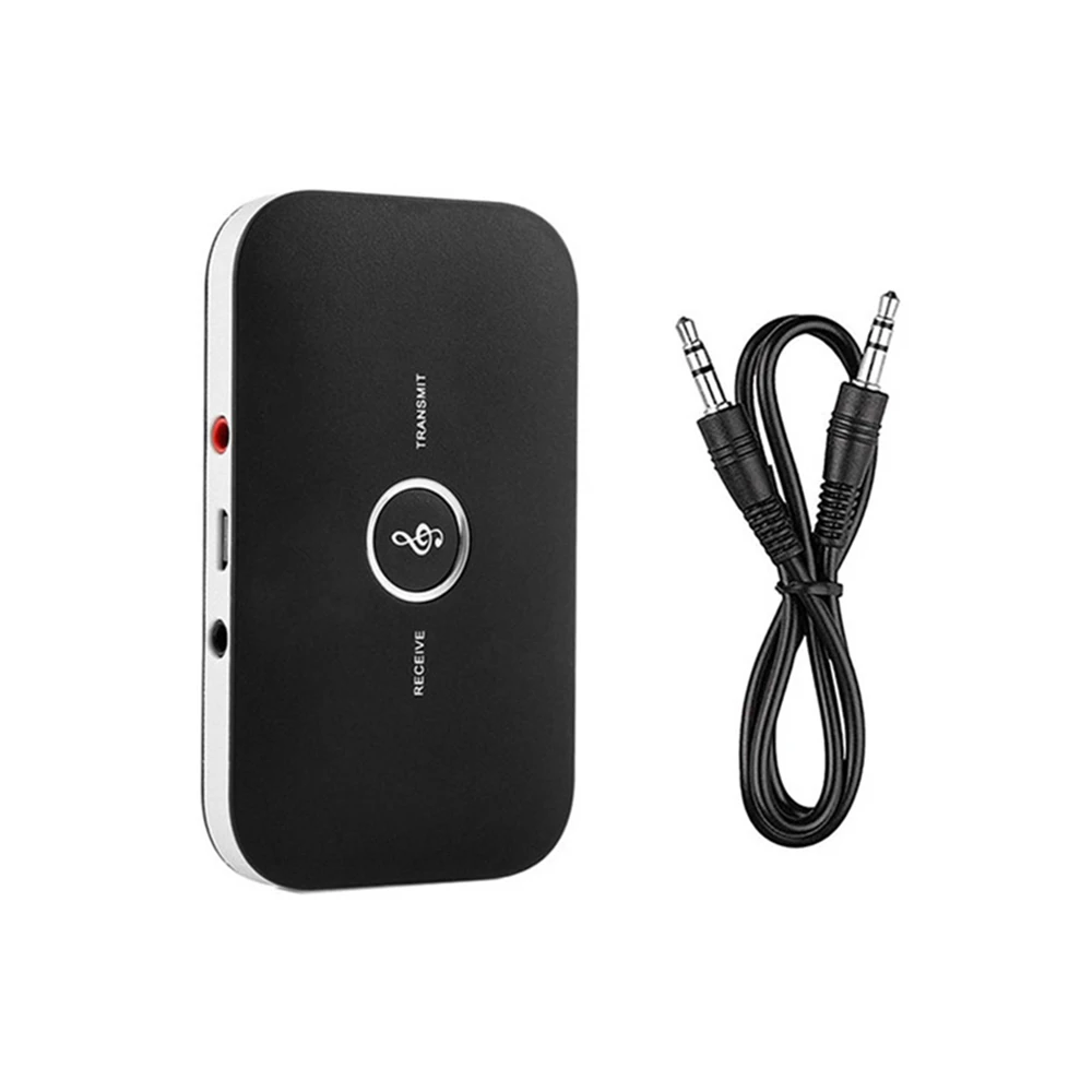 Upgrade B6 Wireless Bluetooth 5 0 Audio Adapter Transmitter Receiver 3 5mm 3 5 AUX Music Receiver Sender For PC TV Headphone Car
